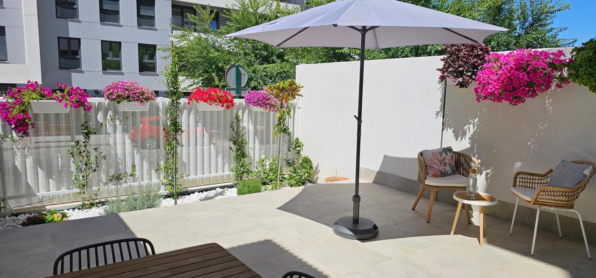 Appartement Albayda Garden à Grenade Extérieur photo